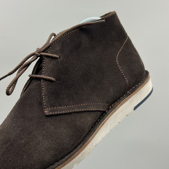 TRASK CHUKKA BROWN SUEDE LEATHER MENS SIZE 10 BOOT main image 6